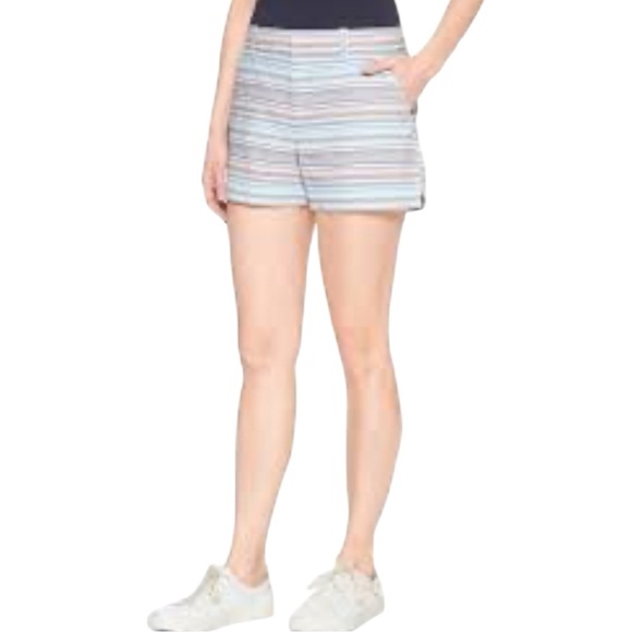 GAP Factory Pants - GAP Stripe City Shorts in Cotton Canvas